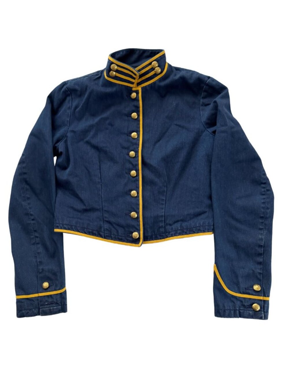 Denim & Supply Ralph Lauren Military Napoleon Jacket Navy Gold